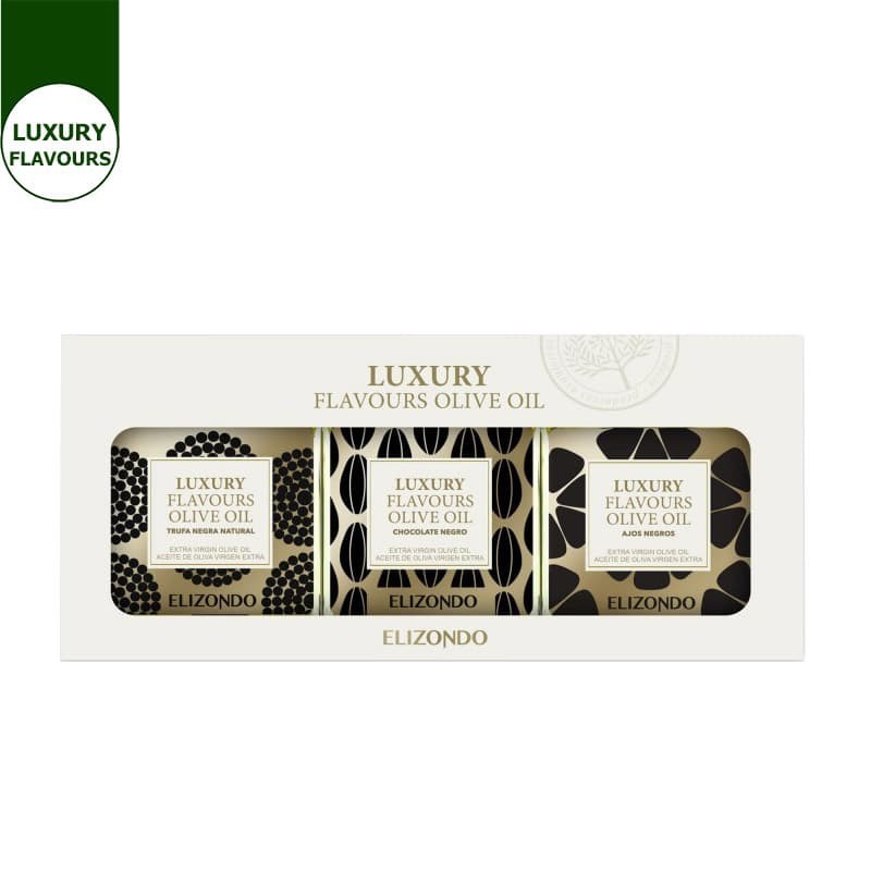 AOVE de Trufa, AOVE de Ajo Negro y AOVE de Chocolate