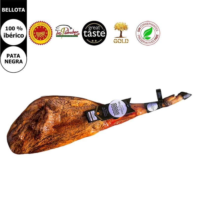 Jamón ibérico de bellota pata negra DOP Los Pedroches - Belloterra
