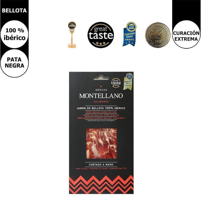 Jamón Pata Negra "El Elegido" cortado a cuchillo - Guijuelo