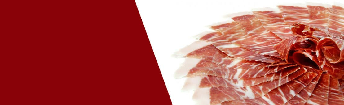 Jamón ibérico de bellota, cortado a mano